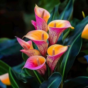 Калла Оникс купить по цене от 450р. в интернет-магазине «Посадика» с доставкой почтой в в Кубинкае и по всей России – [изображение №1].