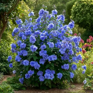 Гибискус Сансет Блоссом купить по цене от 248р. в интернет-магазине «Посадика» с доставкой почтой в в Кубинкае и по всей России – [изображение №1].