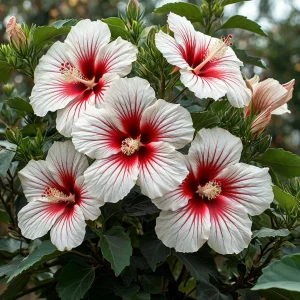 Гибискус Рэд Элеганс купить по цене от 380р. в интернет-магазине «Посадика» с доставкой почтой в в Кубинкае и по всей России – [изображение №1].