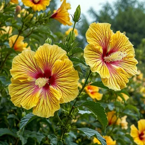 Гибискус Свит Соната купить по цене от 249р. в интернет-магазине «Посадика» с доставкой почтой в в Кубинкае и по всей России – [изображение №1].